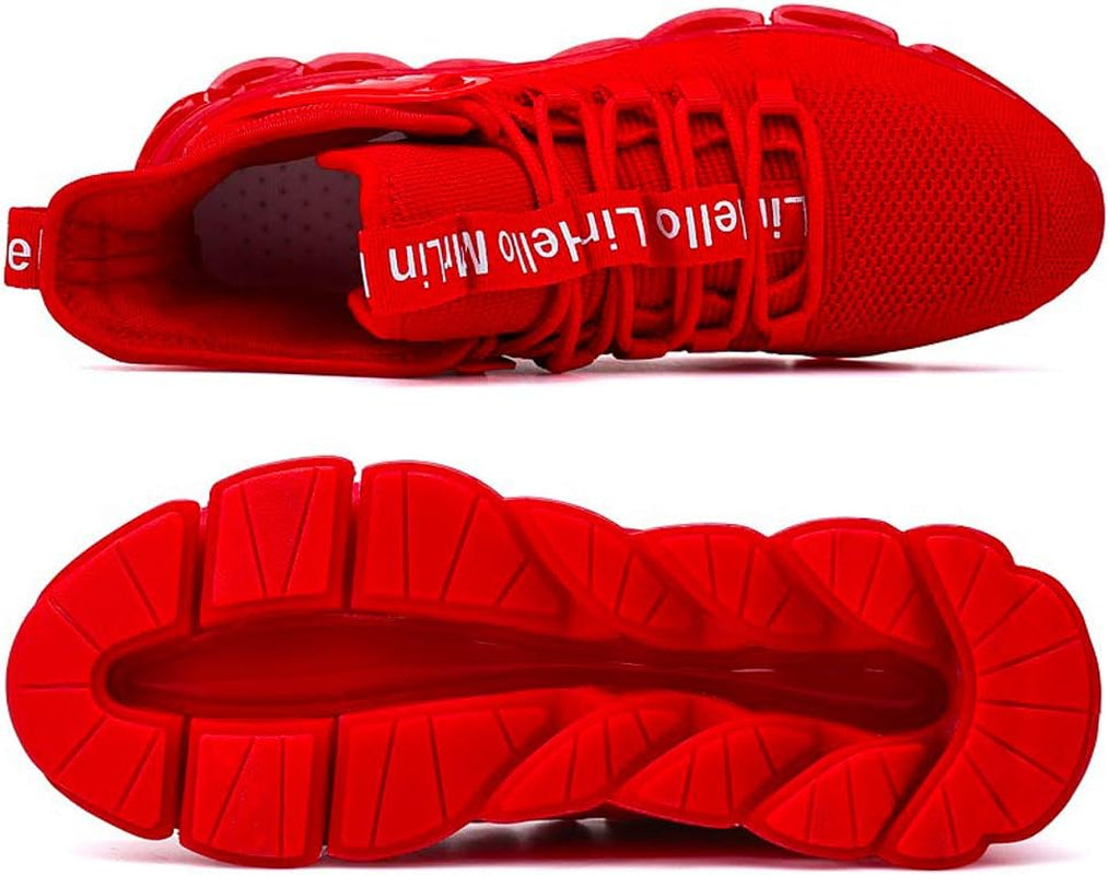 Elevate Your Game with Men's Non-Slip Athletic Running Shoes - Stylish Blade Type Sneakers for Every Adventure