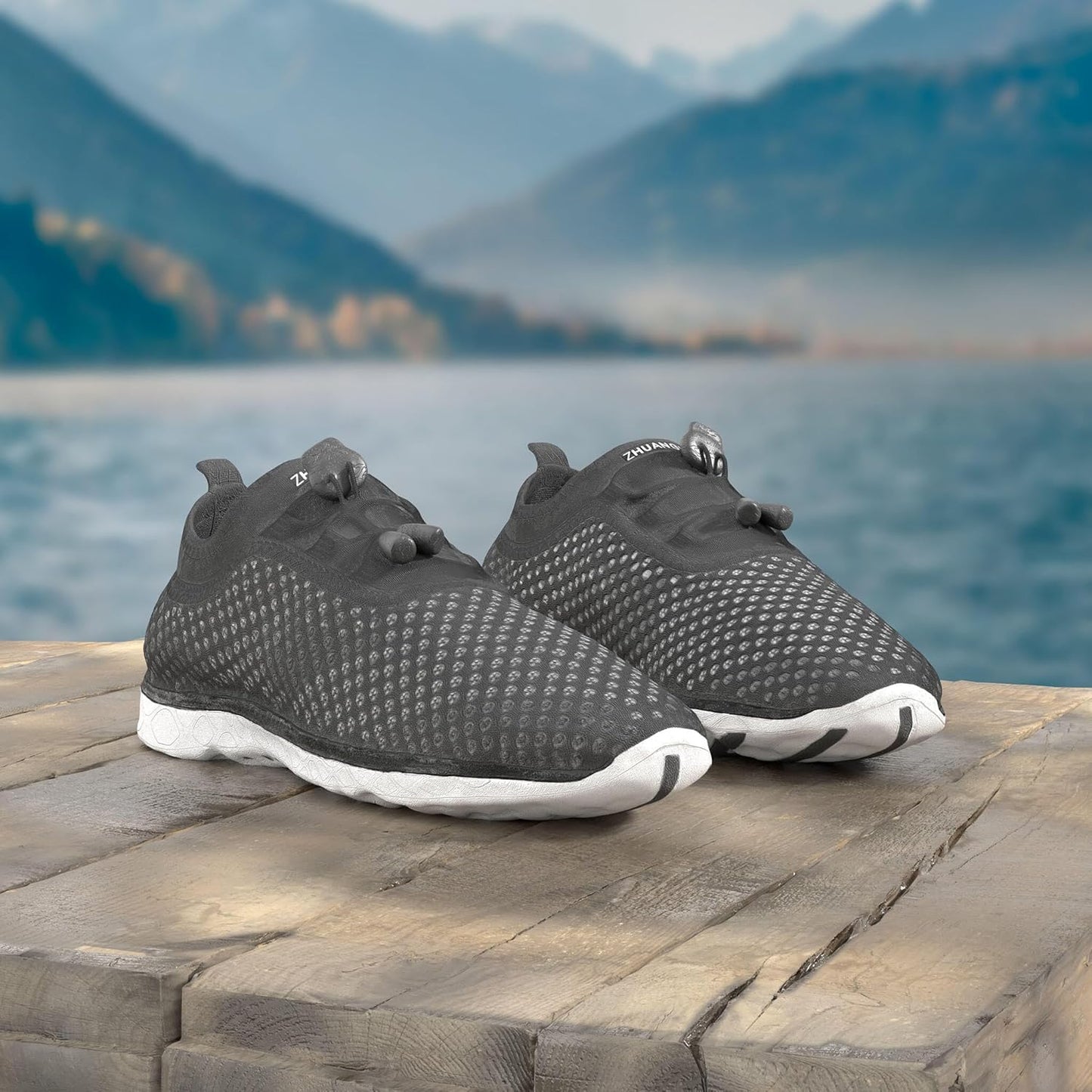 Experience Ultimate Comfort with Our Women's Quick-Drying Aqua Water Shoes - Perfect for Swimming, Hiking, and Yoga with 3-Second Drainage!