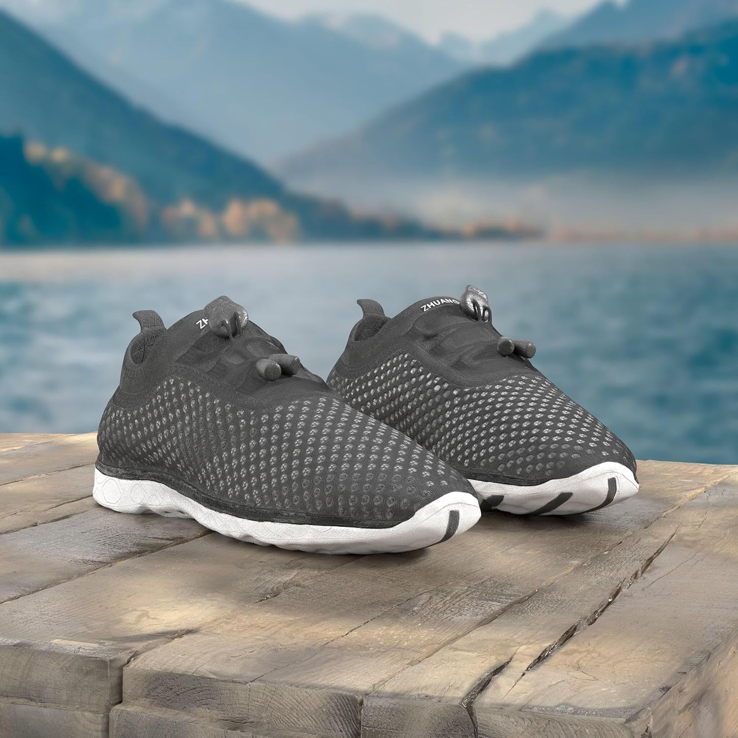 Experience Ultimate Comfort with Our Women's Quick-Drying Aqua Water Shoes - Perfect for Swimming, Hiking, and Yoga with 3-Second Drainage!