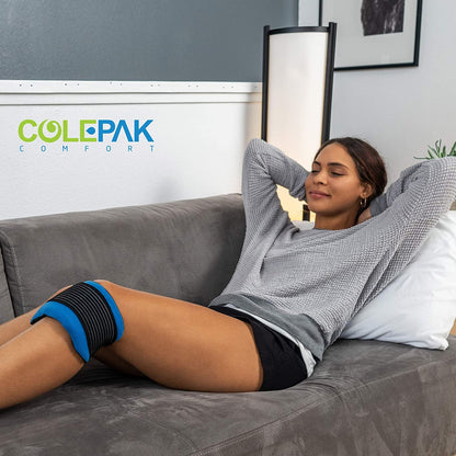 Ultimate Hot & Cold Gel Ice Packs Set - 4 Reusable Packs for Pain Relief & Recovery of Injuries, Soreness & Swelling in Knees, Back, Shoulders & Feet