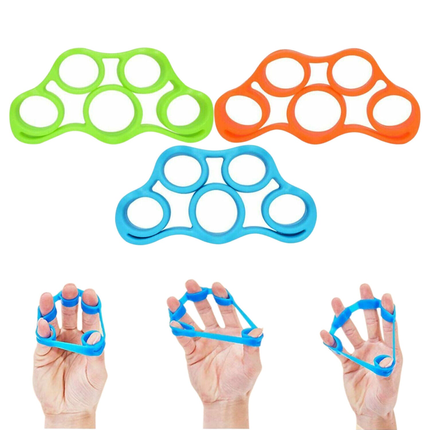 Ultimate Finger Hand Exerciser - Strengthen Your Grip with 3 Resistance Levels for Fitness and Rehabilitation