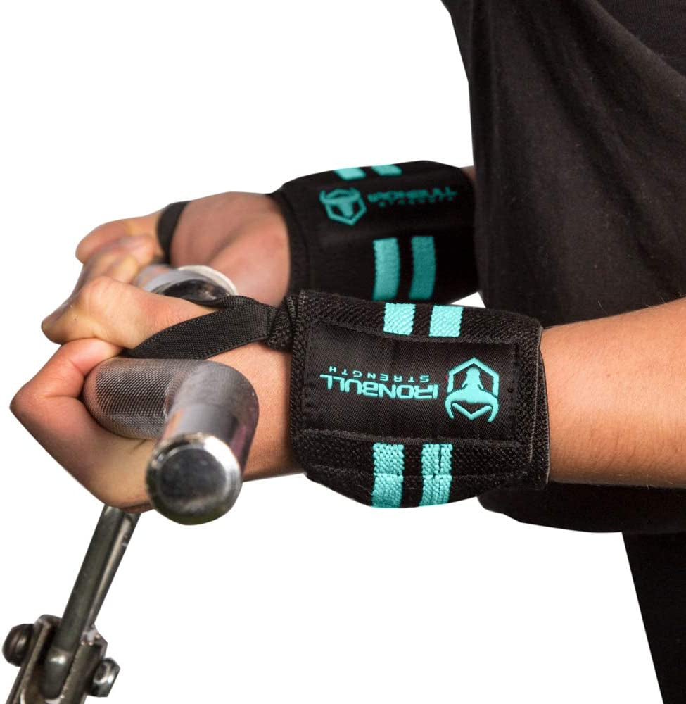 Elevate Your Performance with Our 12" Women’s Wrist Wraps - Professional Grade Support for Weightlifting, Cross Training, and Powerlifting