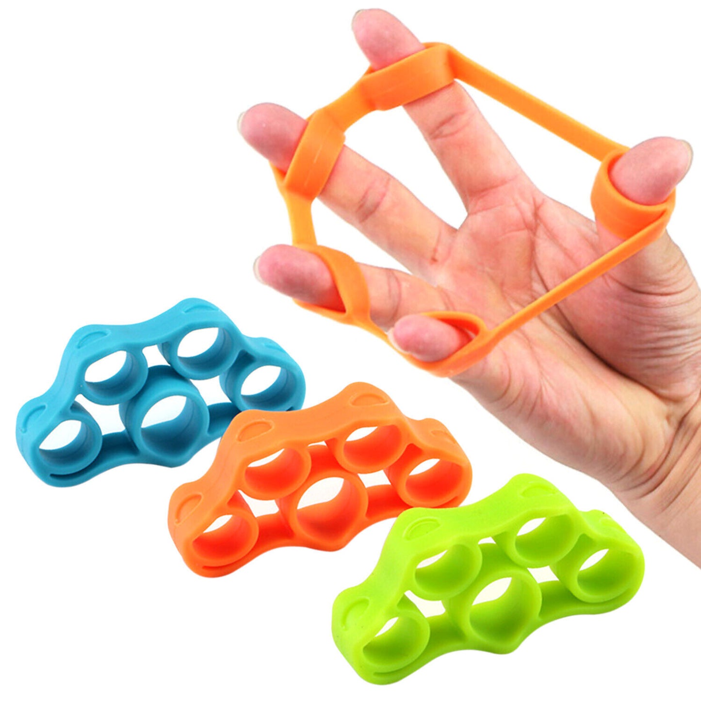 Ultimate Finger Hand Exerciser - Strengthen Your Grip with 3 Resistance Levels for Fitness and Rehabilitation