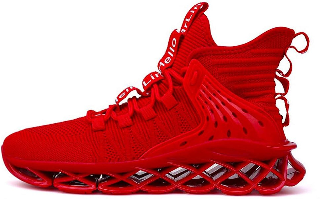 Elevate Your Game with Men's Non-Slip Athletic Running Shoes - Stylish Blade Type Sneakers for Every Adventure
