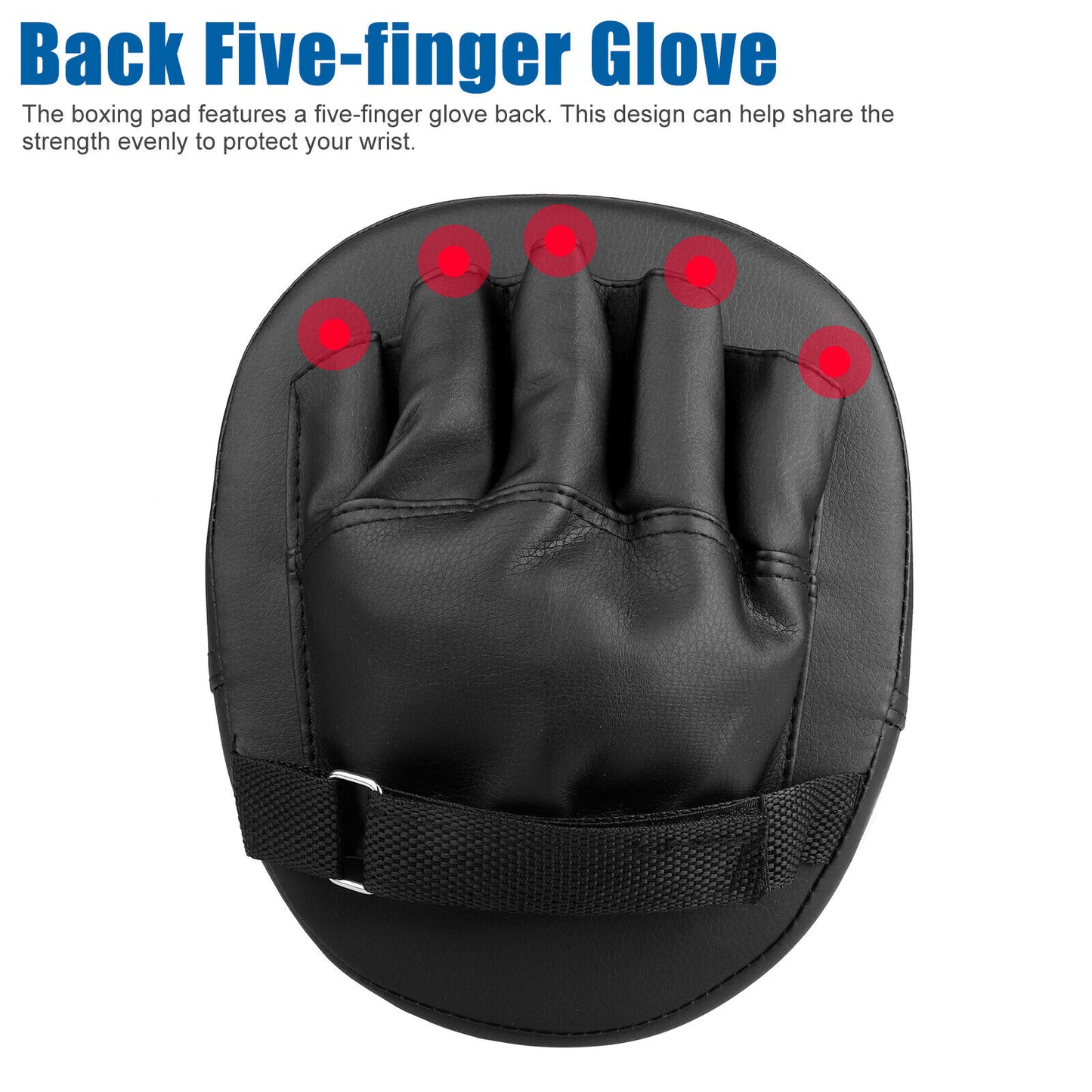 Elevate Your Training with 2/4PCS Premium Boxing Punching Mitts - Durable PU Gloves for Kickboxing and MMA