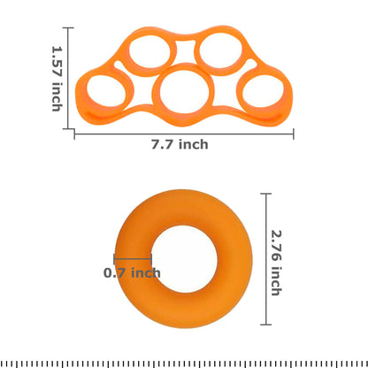 Ultimate Finger Hand Exerciser - Strengthen Your Grip with 3 Resistance Levels for Fitness and Rehabilitation