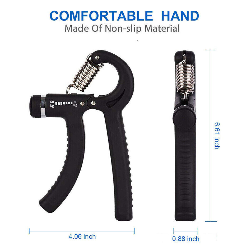 Elevate Your Strength Training with the Adjustable Hand Grip Strengthener - Perfect for All Fitness Levels!