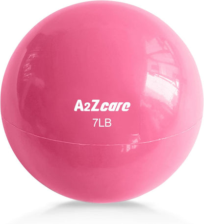 Elevate Your Workout with Our Soft Weighted Toning Ball - Perfect for Pilates, Yoga, and Fitness!