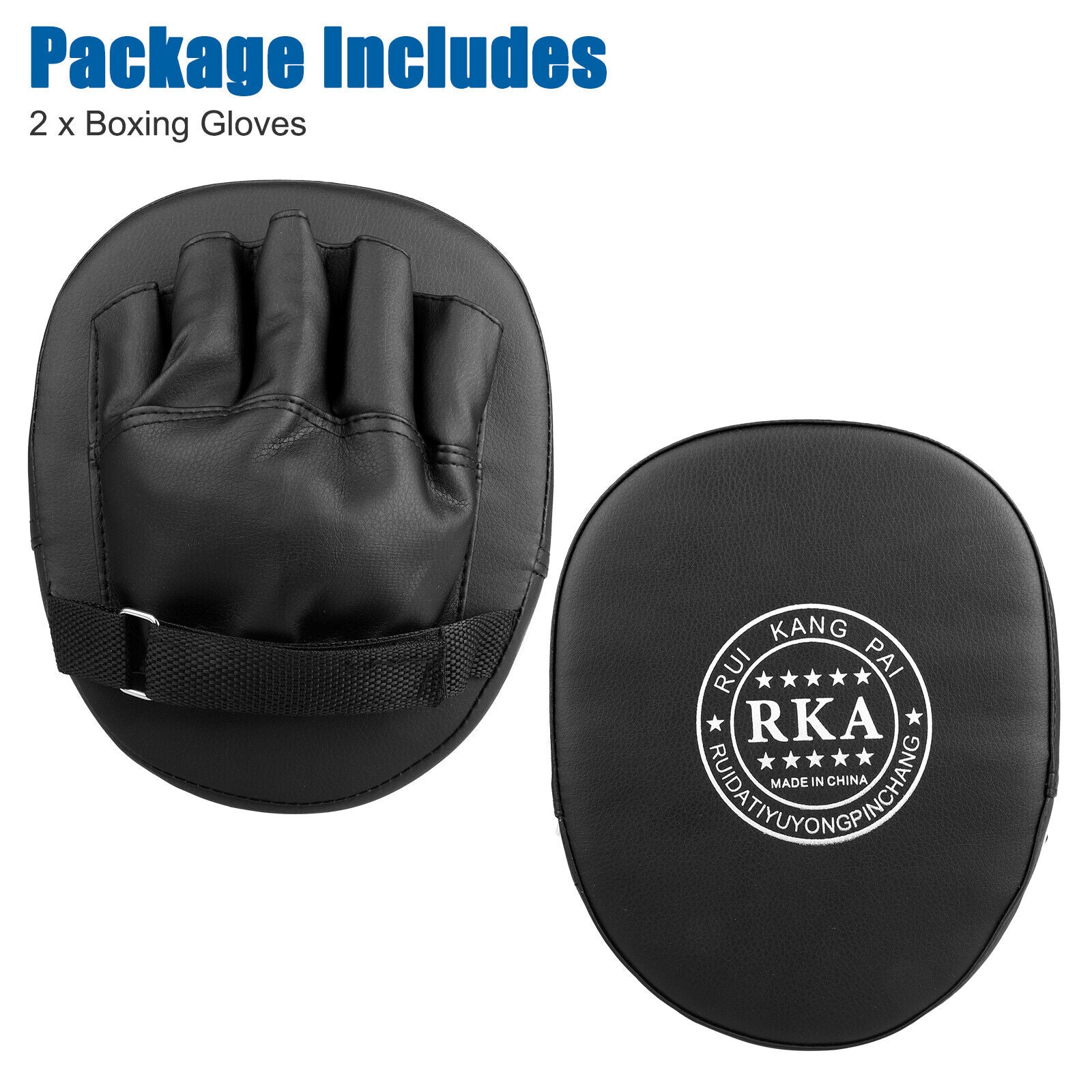 Elevate Your Training with 2/4PCS Premium Boxing Punching Mitts - Durable PU Gloves for Kickboxing and MMA