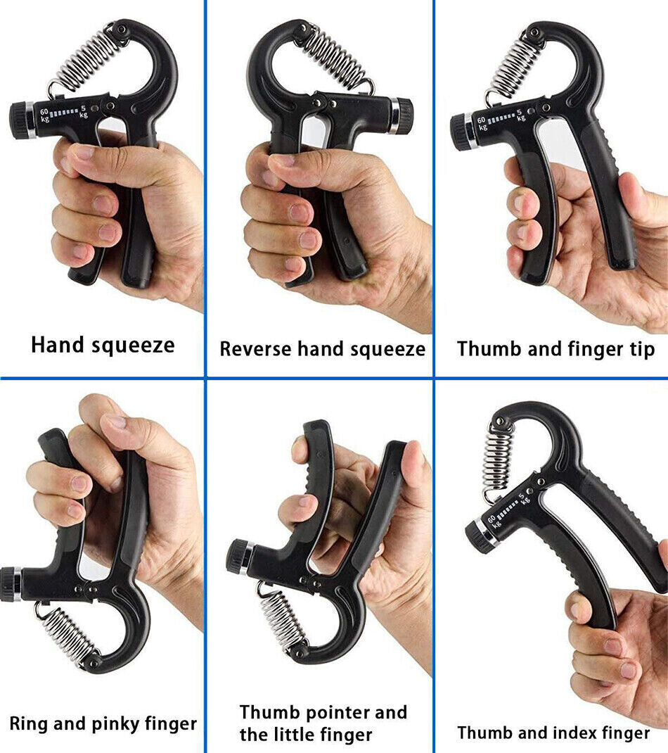 Elevate Your Strength Training with the Adjustable Hand Grip Strengthener - Perfect for All Fitness Levels!
