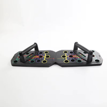 Transform Your Workout with the Ultimate Portable Foldable Push-Up Board Set – Versatile Fitness Equipment for Targeting Chest, Abdomen, Arms, and Back!