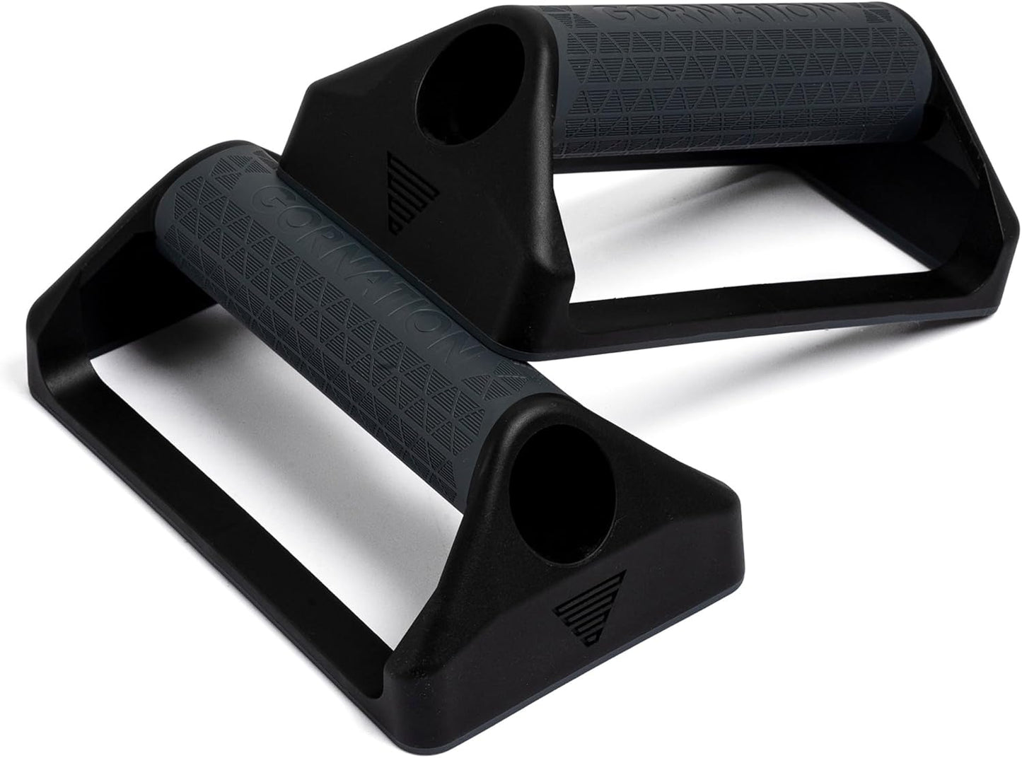 GORNATION Liegestützgriffe, Push up Bars Mit Silikongriff & Rutschfester Gummibasis, Leicht & Transportabel, Calisthenics Equipment Zuhause, Handstand Griffe, Home & Outdoor Workouts