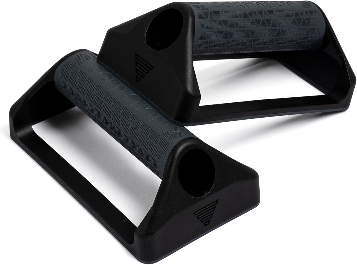 GORNATION Liegestützgriffe, Push up Bars Mit Silikongriff & Rutschfester Gummibasis, Leicht & Transportabel, Calisthenics Equipment Zuhause, Handstand Griffe, Home & Outdoor Workouts
