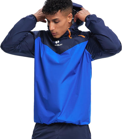 Elevate Your Workout with the HOTSUIT Men's Sauna Suit: Sweat Jacket and Pant for Ultimate Gym Performance