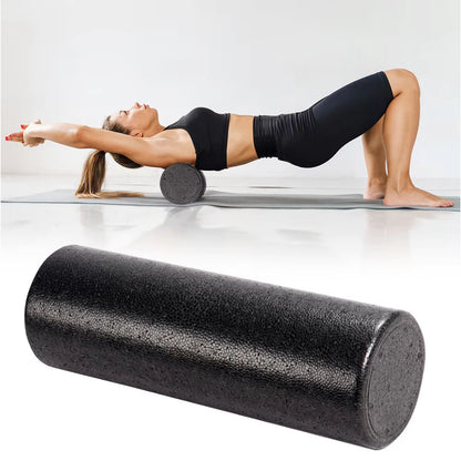 Experience Ultimate Muscle Relief with the 12 Inch High-Density Solid Core Foam Roller - Perfect for Deep Tissue Massage and Recovery!