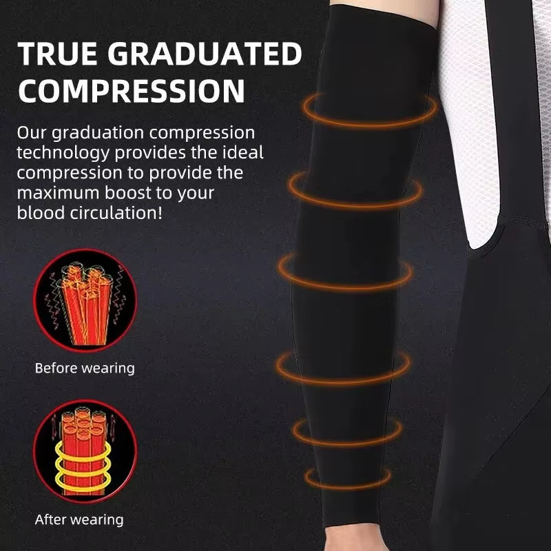 Stay Cool and Protected with Ice Silk Sports Arm Sleeves - Perfect for Cycling, Running, and Outdoor Adventures!