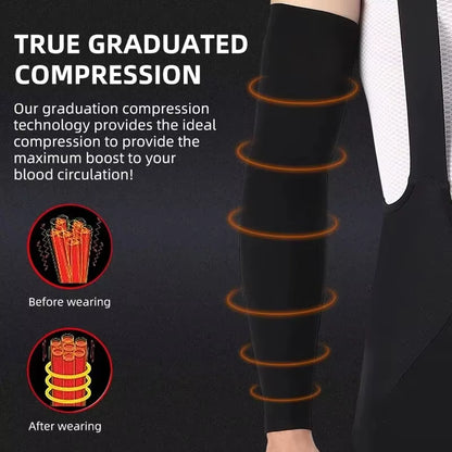 Stay Cool and Protected with Ice Silk Sports Arm Sleeves - Perfect for Cycling, Running, and Outdoor Adventures!