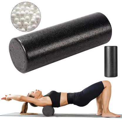 Experience Ultimate Muscle Relief with the 12 Inch High-Density Solid Core Foam Roller - Perfect for Deep Tissue Massage and Recovery!
