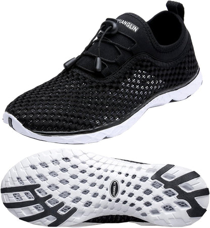 Experience Ultimate Comfort with Our Women's Quick-Drying Aqua Water Shoes - Perfect for Swimming, Hiking, and Yoga with 3-Second Drainage!
