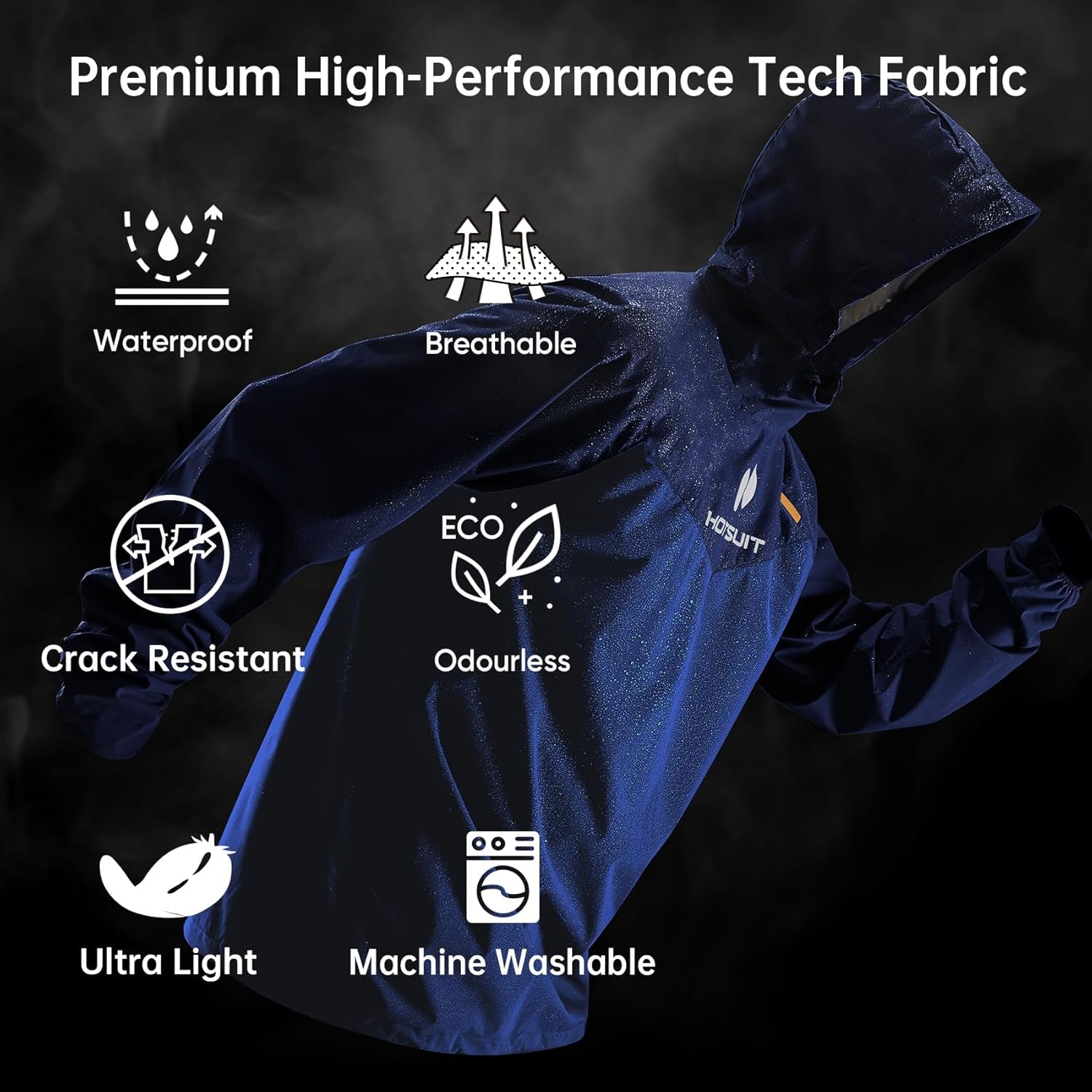 Elevate Your Workout with the HOTSUIT Men's Sauna Suit: Sweat Jacket and Pant for Ultimate Gym Performance