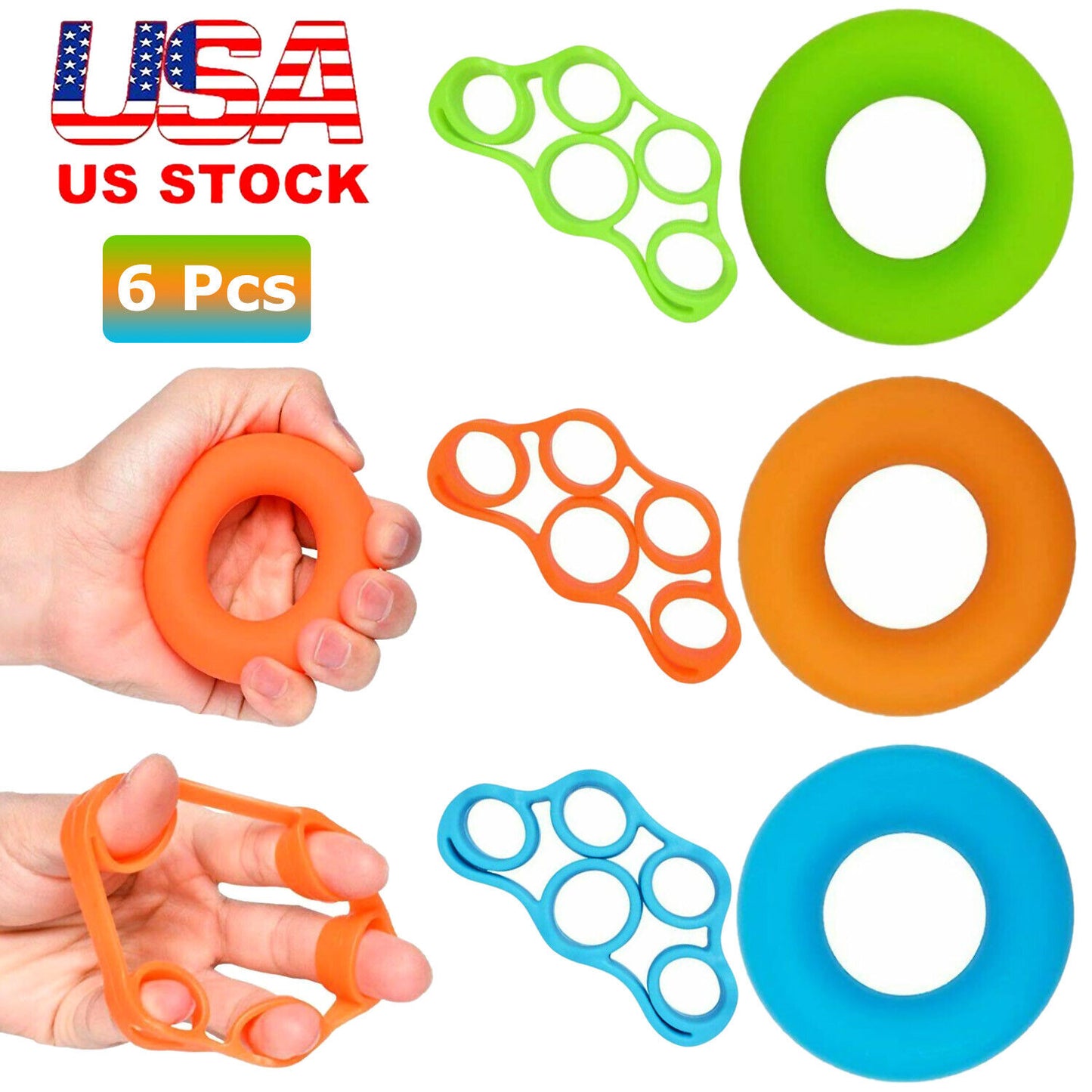 Ultimate Finger Hand Exerciser - Strengthen Your Grip with 3 Resistance Levels for Fitness and Rehabilitation