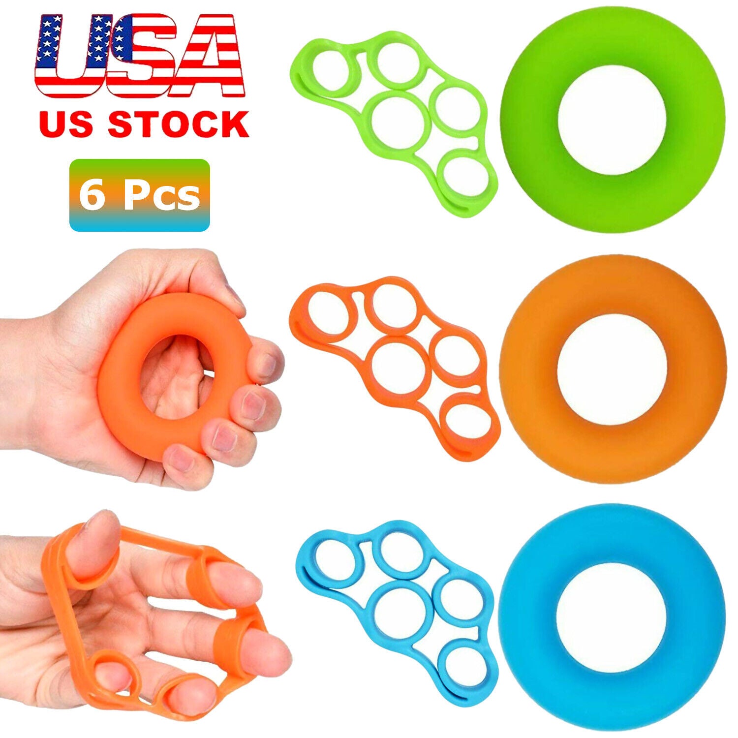 Ultimate Finger Hand Exerciser - Strengthen Your Grip with 3 Resistance Levels for Fitness and Rehabilitation