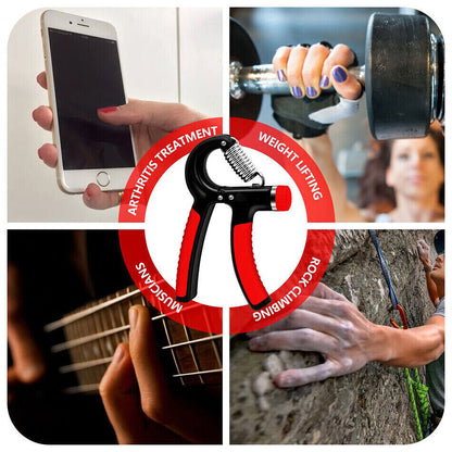 Elevate Your Strength Training with the Adjustable Hand Grip Strengthener - Perfect for All Fitness Levels!