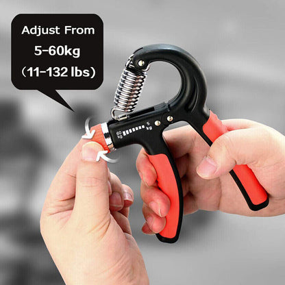 Elevate Your Strength Training with the Adjustable Hand Grip Strengthener - Perfect for All Fitness Levels!